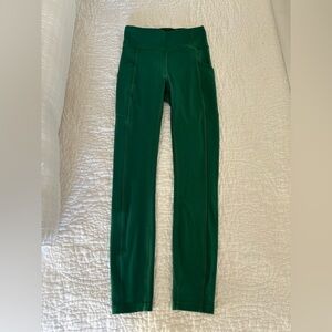 Lululemon Athletica Emerald Green Leggings